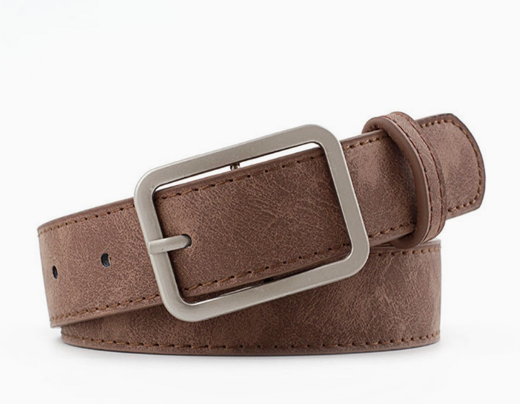 Big Buckle Decorative Belt