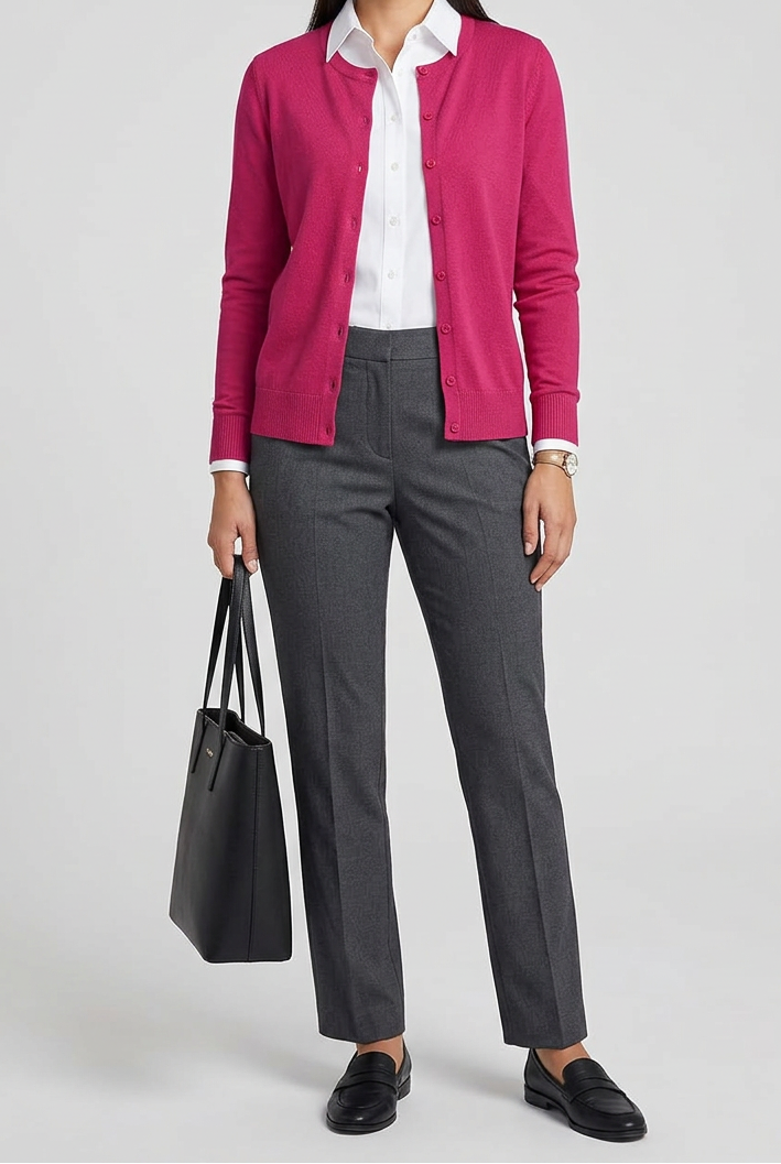 Button Down Cardigan Sweater