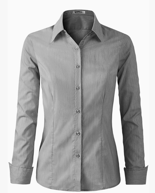 Button Down Long Sleeve Collared Shirts