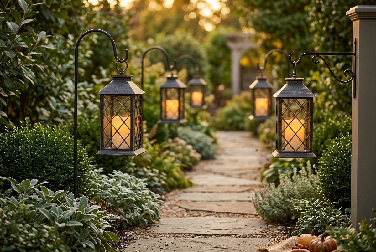 Candle Lantern with LED Candle