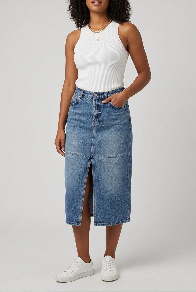Sleeveless Round Neck Ribbed Knit Top