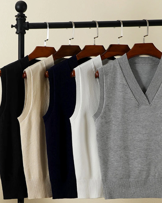 V Neck Sweater Vest