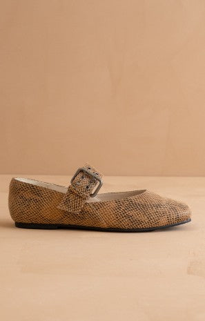 The Soho - Ballet Flat With Buckles